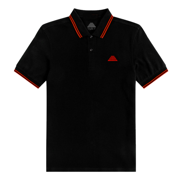 Energy Dome Black Polo Shirt