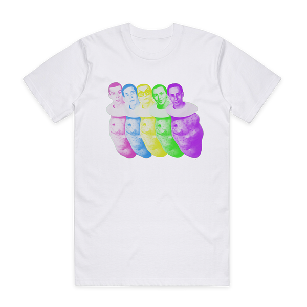 Colorful Spuds White Tee